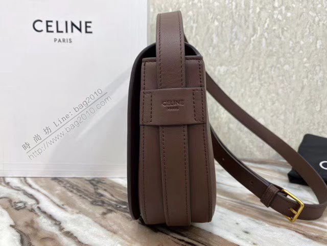 Celine女包 賽琳新款MAILLON TRIOMPHE小牛皮手袋 Celine單肩斜挎女包 193123  slyd2165